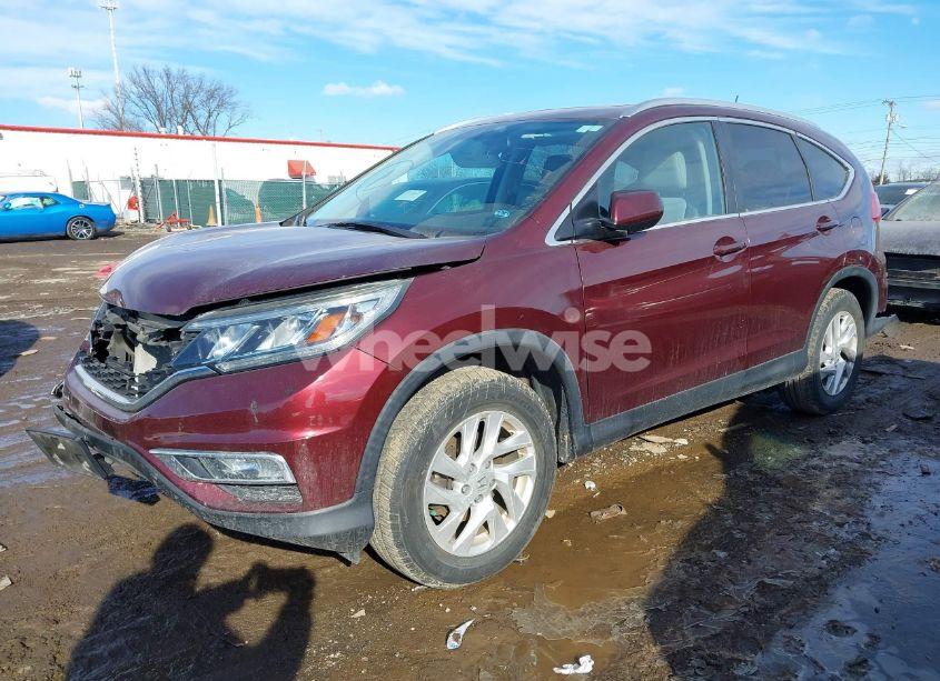 Photo 2 of 2015 Honda Cr-v EX-L (VIN 2HKRM4H72FH691578)