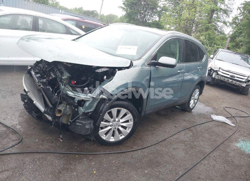 Photo 2 of 2012 Honda Cr-v EX-L (VIN 2HKRM4H73CH608705)