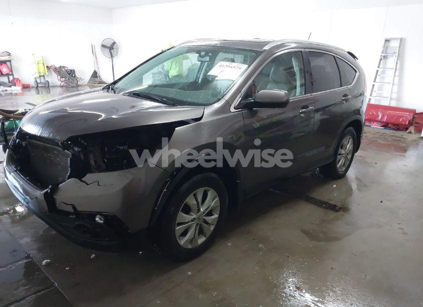 Photo 2 of 2014 Honda Cr-v EX-L (VIN 2HKRM4H73EH623093)
