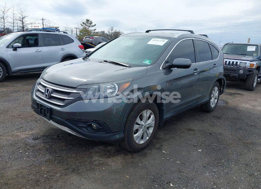 Photo 2 of 2014 Honda Cr-v EX-L (VIN 2HKRM4H73EH703381)