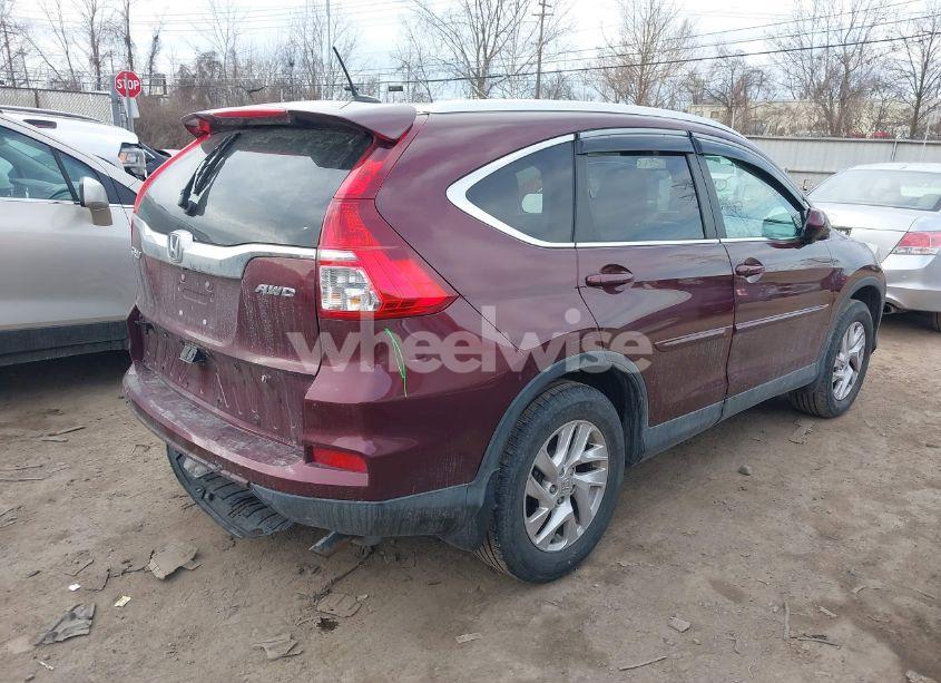 Photo 4 of 2015 Honda Cr-v EX-L (VIN 2HKRM4H73FH606103)