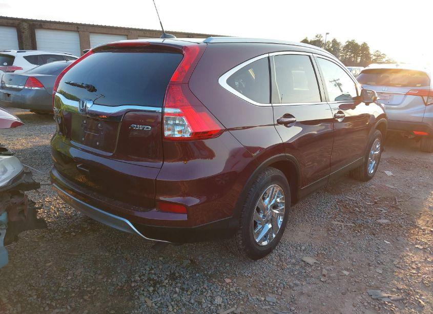 Photo 4 of 2015 Honda Cr-v EX-L (VIN 2HKRM4H73FH607431)