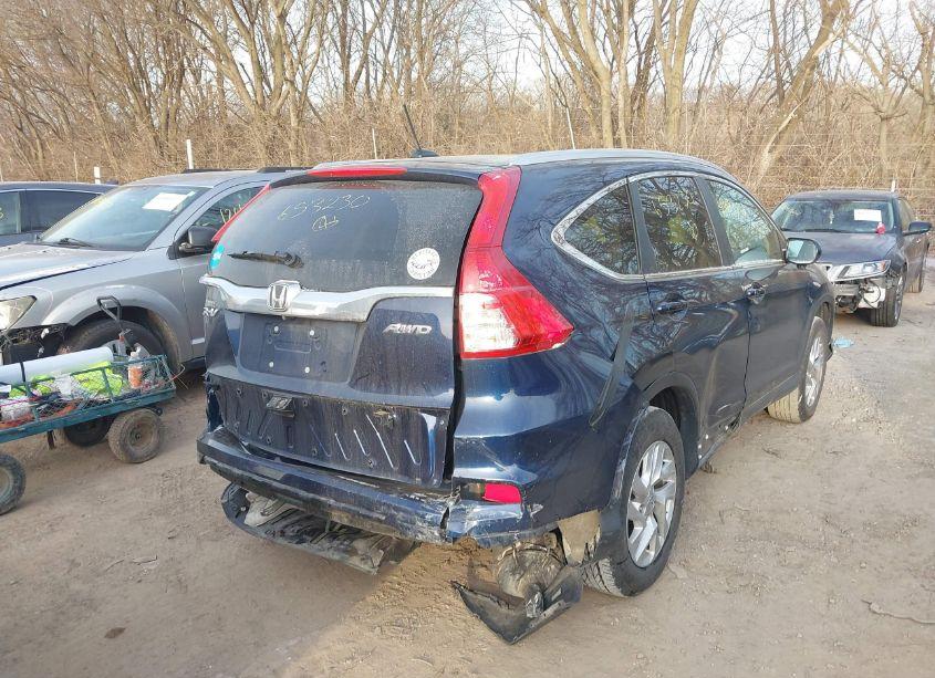 Photo 4 of 2015 Honda Cr-v EX-L (VIN 2HKRM4H73FH653230)