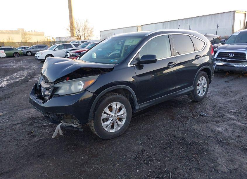 Photo 2 of 2012 Honda Cr-v EX-L (VIN 2HKRM4H74CH610320)
