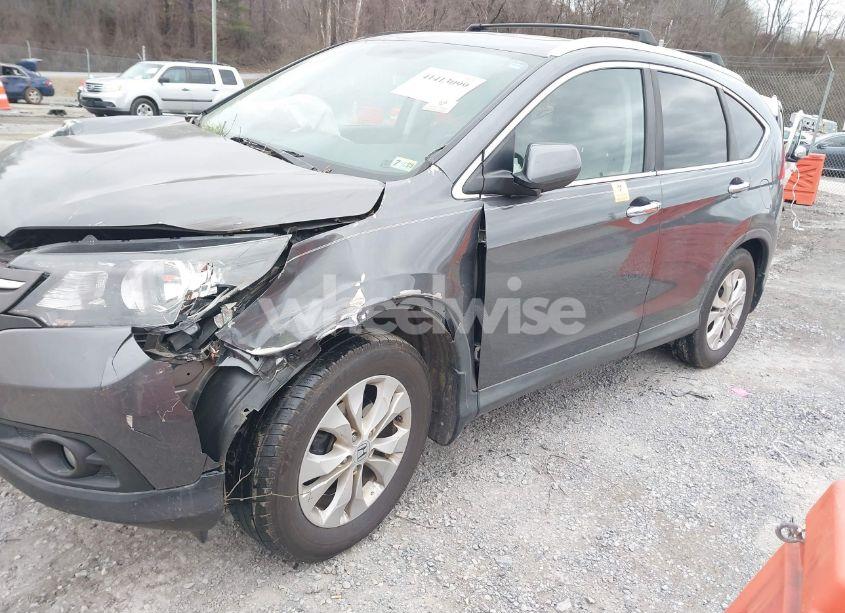 Photo 2 of 2013 Honda Cr-v EX-L (VIN 2HKRM4H74DH663990)