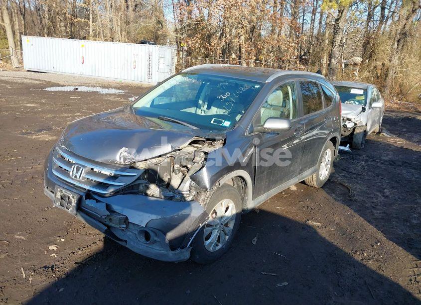 Photo 2 of 2014 Honda Cr-v EX-L (VIN 2HKRM4H74EH600728)