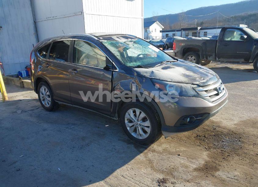 2014 Honda Cr-v EX-L (VIN 2HKRM4H74EH633955) main photo