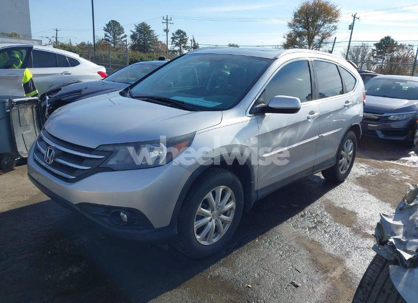 Photo 2 of 2014 Honda Cr-v EX-L (VIN 2HKRM4H74EH648021)