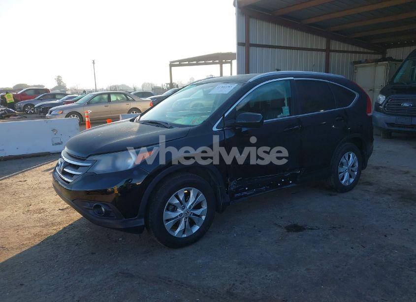 Photo 2 of 2014 Honda Cr-v EX-L (VIN 2HKRM4H74EH698806)