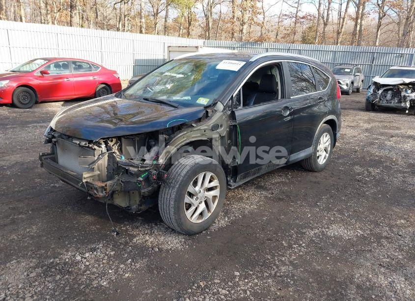 Photo 2 of 2015 Honda Cr-v EX-L (VIN 2HKRM4H74FH627350)