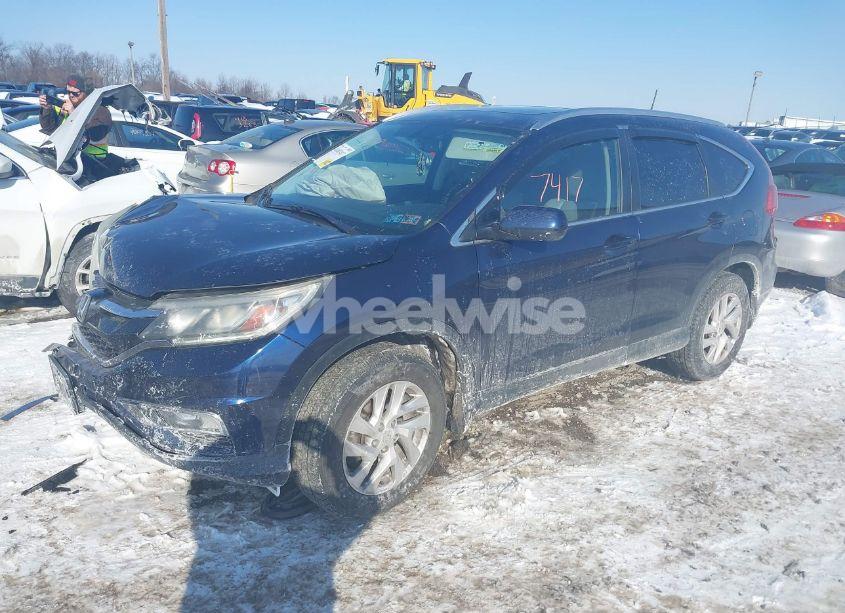 Photo 2 of 2015 Honda Cr-v EX-L (VIN 2HKRM4H74FH629244)