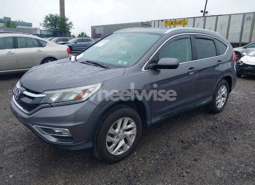 Photo 2 of 2015 Honda Cr-v EX-L (VIN 2HKRM4H74FH673924)