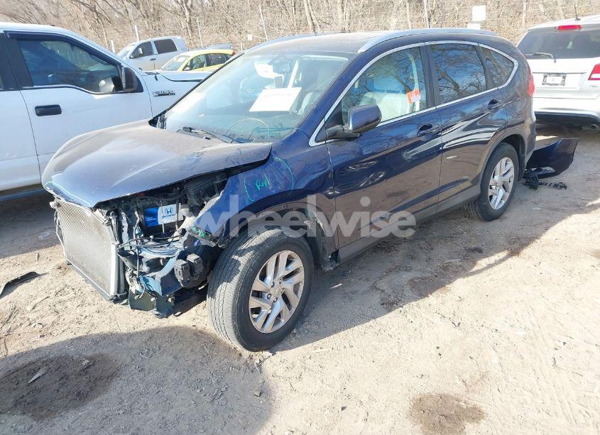 Photo 2 of 2016 Honda Cr-v EX-L (VIN 2HKRM4H74GH666344)