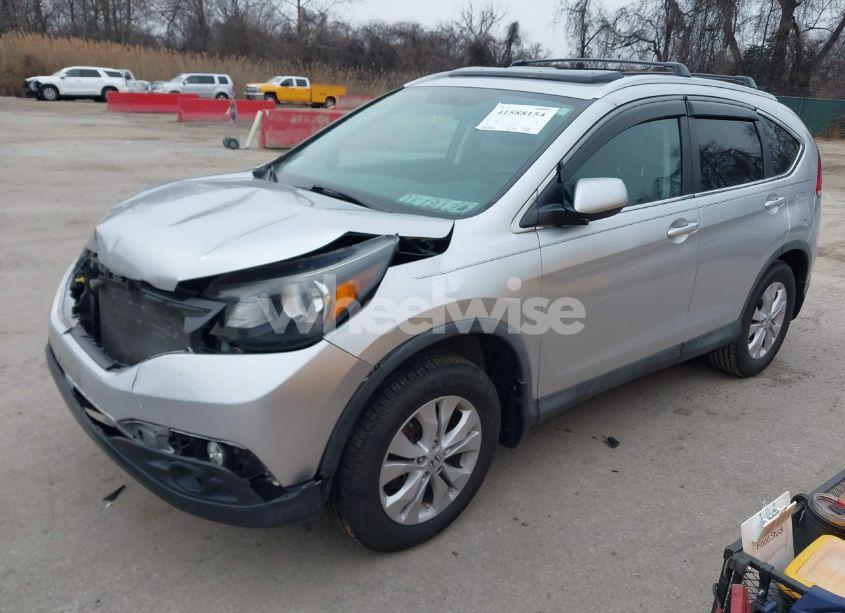 Photo 2 of 2014 Honda Cr-v EX-L (VIN 2HKRM4H75EH607509)
