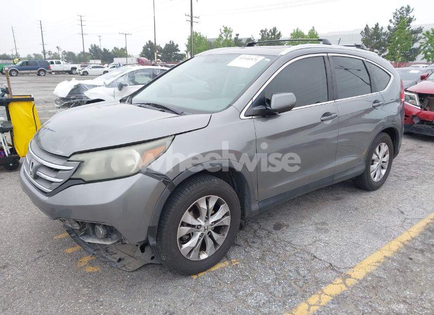 Photo 2 of 2014 Honda Cr-v EX-L (VIN 2HKRM4H75EH645399)