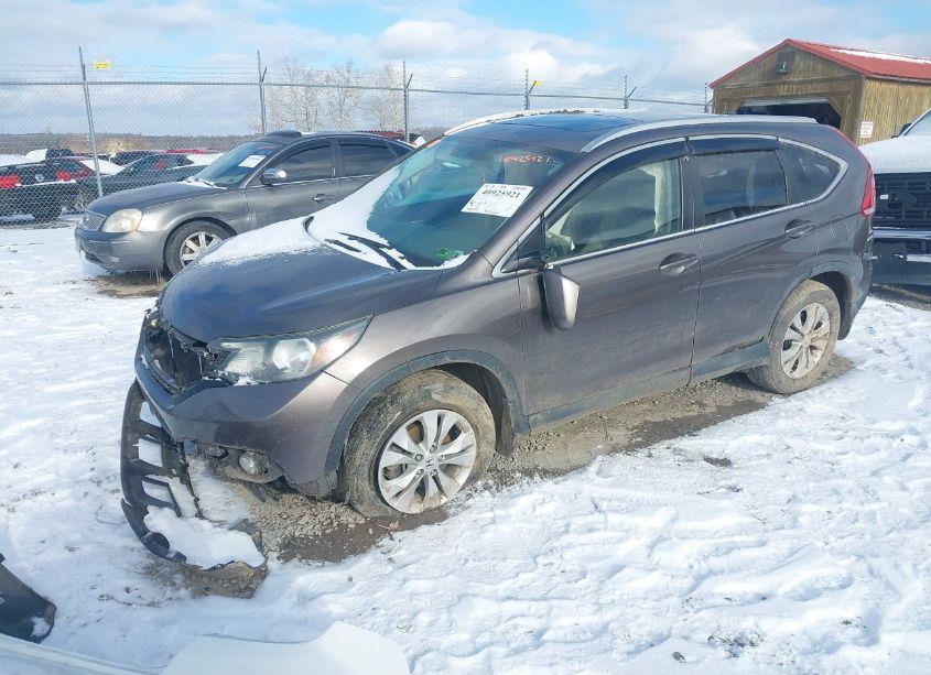Photo 2 of 2014 Honda Cr-v EX-L (VIN 2HKRM4H75EH650845)