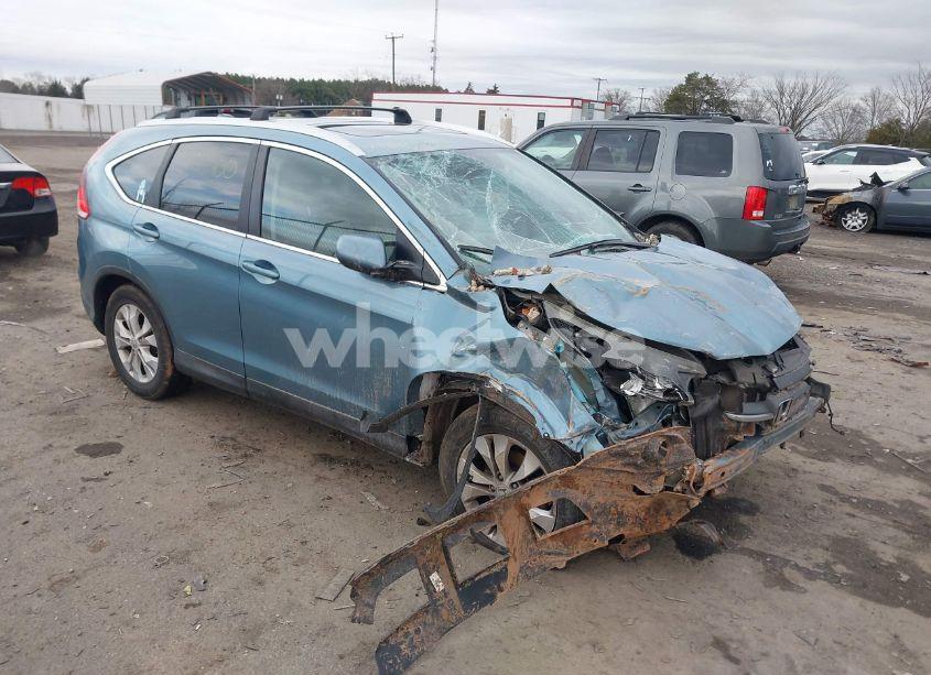 2014 Honda Cr-v EX-L (VIN 2HKRM4H75EH656595) main photo