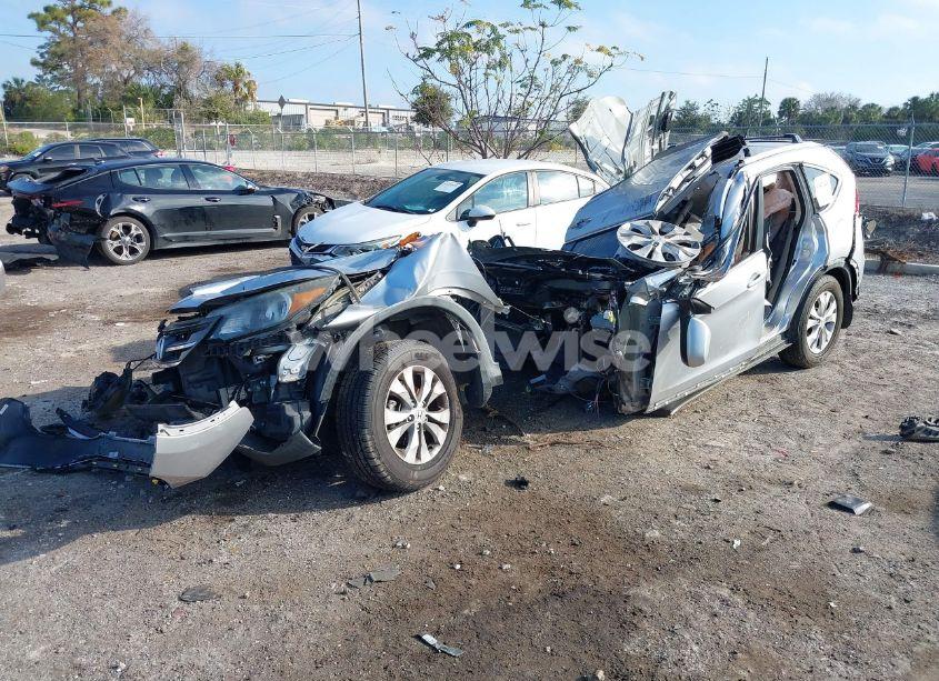 Photo 2 of 2014 Honda Cr-v EX-L (VIN 2HKRM4H75EH665667)