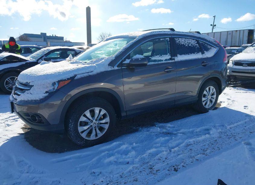 Photo 2 of 2014 Honda Cr-v EX-L (VIN 2HKRM4H75EH712387)