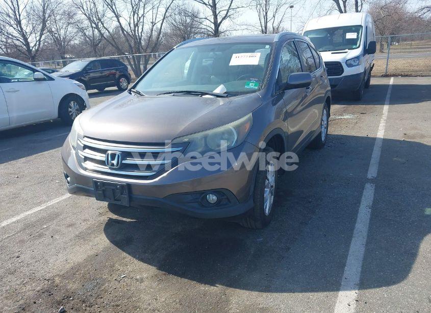 Photo 2 of 2014 Honda Cr-v EX-L (VIN 2HKRM4H75EH718660)