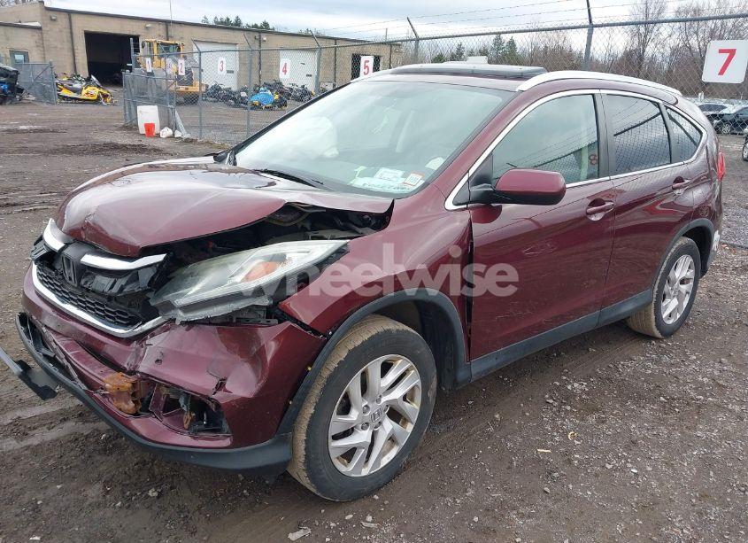 Photo 2 of 2015 Honda Cr-v EX-L (VIN 2HKRM4H75FH603865)