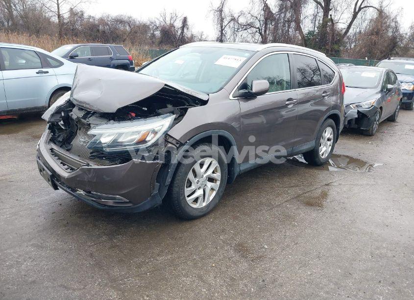 Photo 2 of 2015 Honda Cr-v EX-L (VIN 2HKRM4H75FH706249)