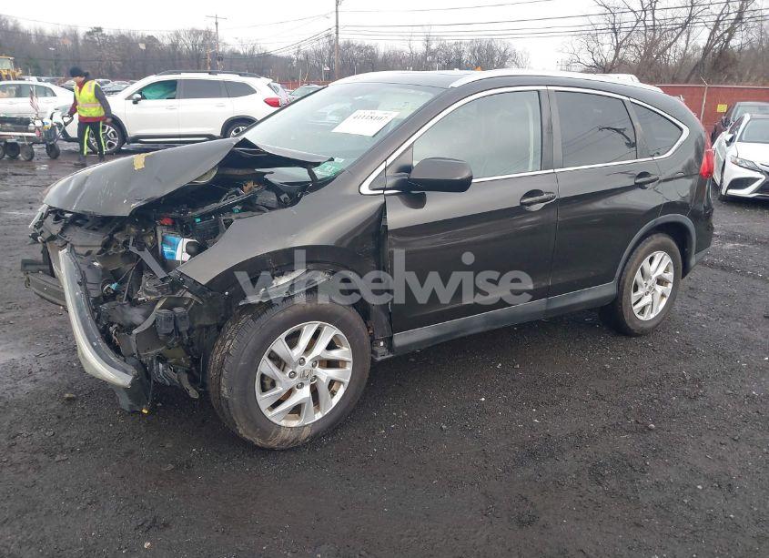 Photo 2 of 2016 Honda Cr-v EX-L (VIN 2HKRM4H75GH638200)