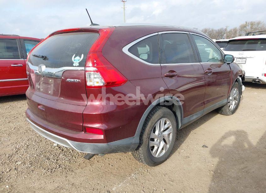 Photo 4 of 2016 Honda Cr-v EX-L (VIN 2HKRM4H75GH662660)