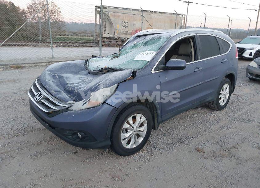 Photo 2 of 2013 Honda Cr-v EX-L (VIN 2HKRM4H76DH629310)
