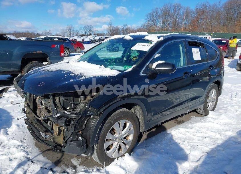 Photo 2 of 2014 Honda Cr-v EX-L (VIN 2HKRM4H76EH659957)