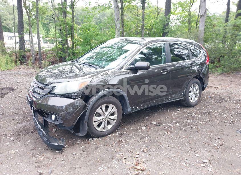 Photo 2 of 2014 Honda Cr-v EX-L (VIN 2HKRM4H76EH666780)