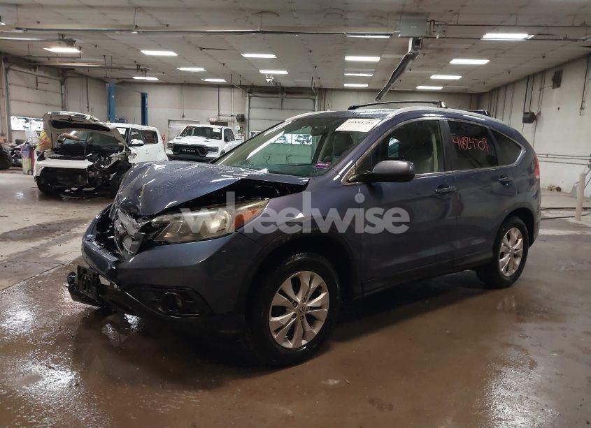 Photo 2 of 2014 Honda Cr-v EX-L (VIN 2HKRM4H76EH676080)