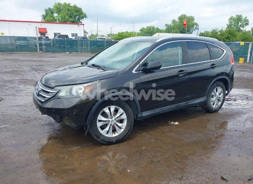 Photo 2 of 2014 Honda Cr-v EX-L (VIN 2HKRM4H76EH679822)