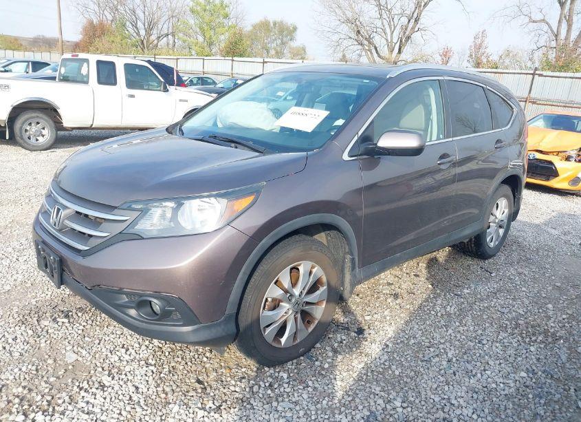 Photo 2 of 2014 Honda Cr-v EX-L (VIN 2HKRM4H76EH702452)