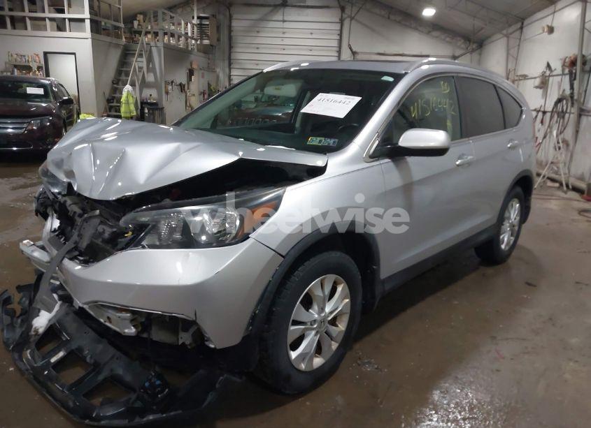 Photo 2 of 2014 Honda Cr-v EX-L (VIN 2HKRM4H76EH707909)