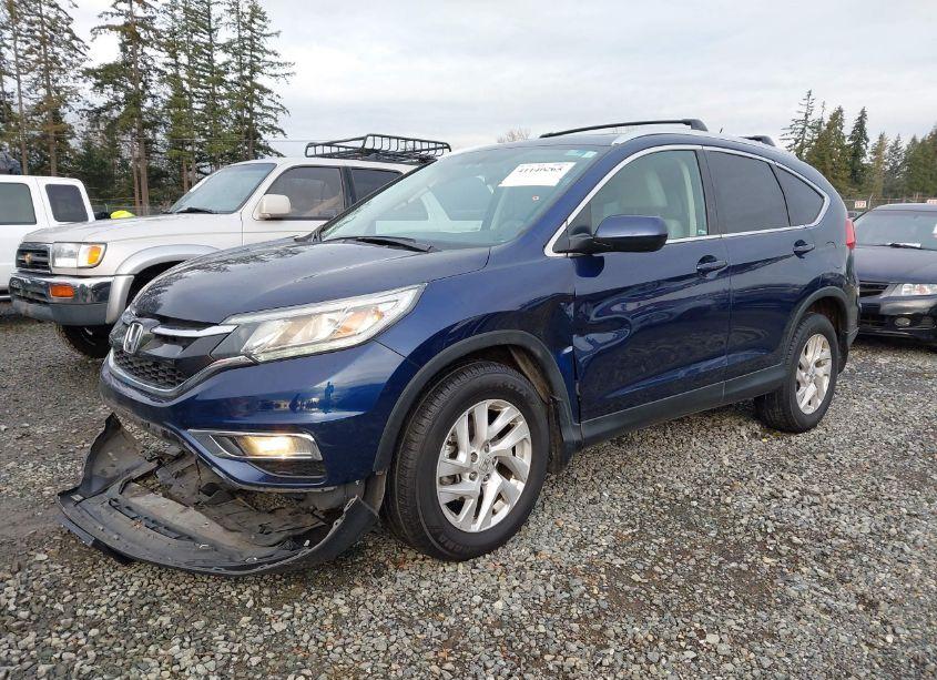 Photo 2 of 2015 Honda Cr-v EX-L (VIN 2HKRM4H76FH664139)