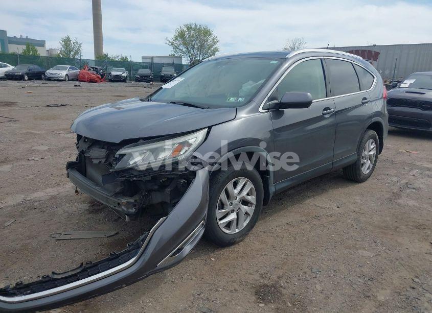 Photo 2 of 2016 Honda Cr-v EX-L (VIN 2HKRM4H76GH699197)