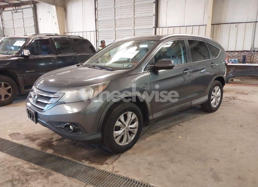 Photo 2 of 2012 Honda Cr-v EX-L (VIN 2HKRM4H77CH618198)