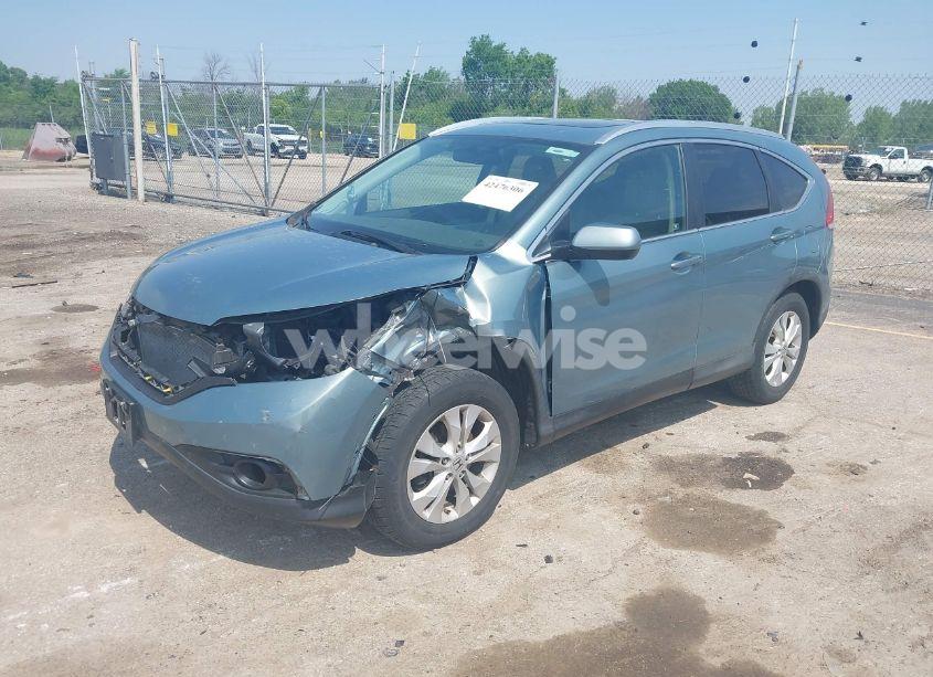 Photo 2 of 2012 Honda Cr-v EX-L (VIN 2HKRM4H77CH630870)