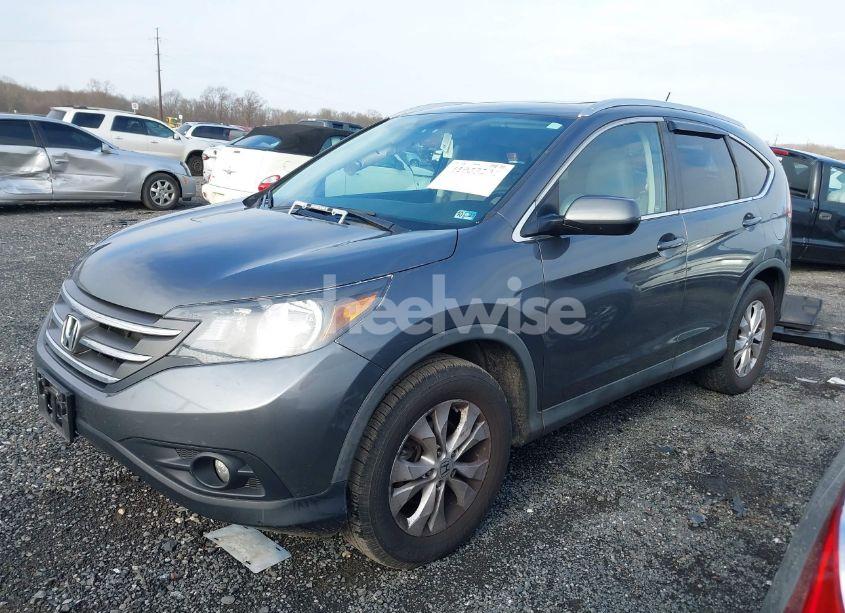 Photo 2 of 2013 Honda Cr-v EX-L (VIN 2HKRM4H77DH657455)