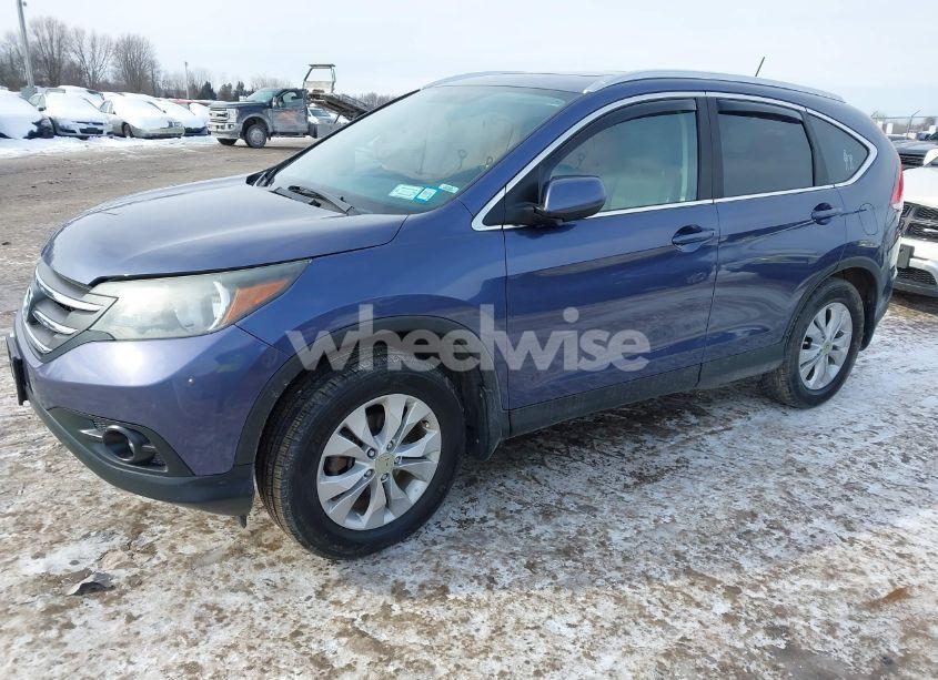 Photo 2 of 2014 Honda Cr-v EX-L (VIN 2HKRM4H77EH612484)