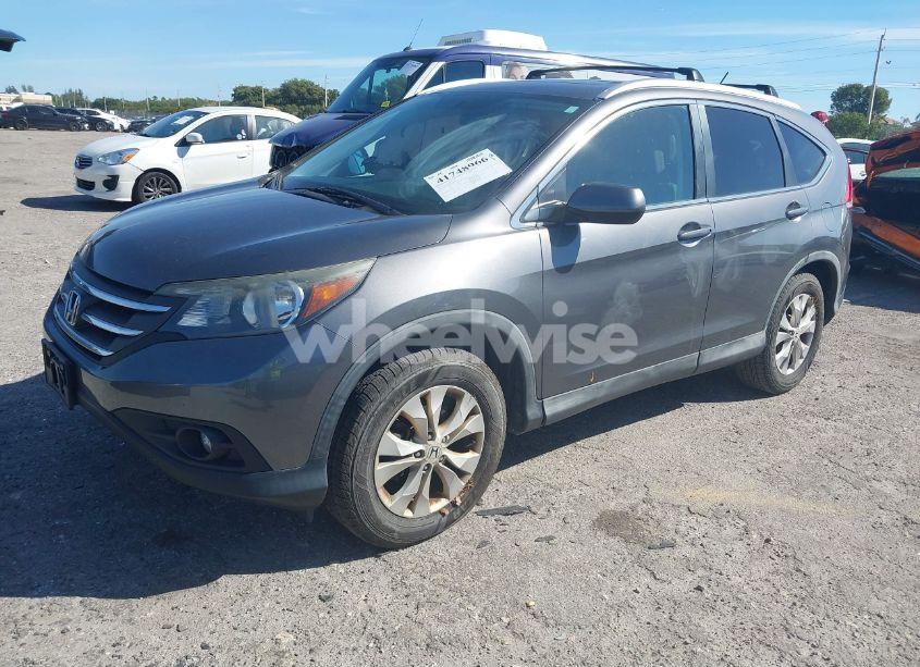Photo 2 of 2014 Honda Cr-v EX-L (VIN 2HKRM4H77EH646151)