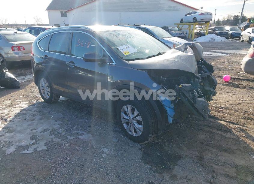 2014 Honda Cr-v EX-L (VIN 2HKRM4H77EH712942) main photo