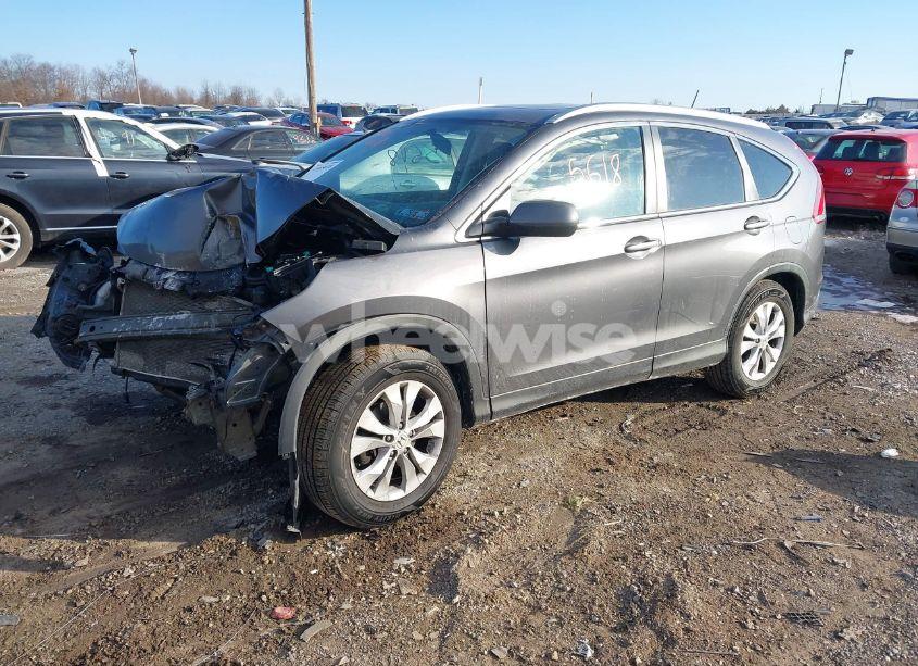 Photo 2 of 2014 Honda Cr-v EX-L (VIN 2HKRM4H77EH712942)