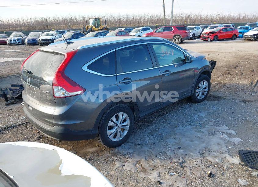 Photo 4 of 2014 Honda Cr-v EX-L (VIN 2HKRM4H77EH712942)