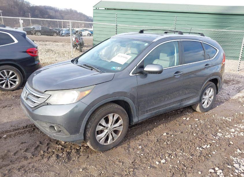 Photo 2 of 2014 Honda Cr-v EX-L (VIN 2HKRM4H77EH716473)