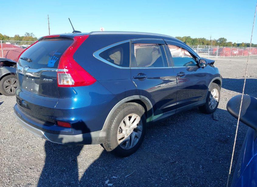 Photo 4 of 2015 Honda Cr-v EX-L (VIN 2HKRM4H77FH656096)