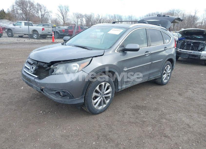 Photo 2 of 2012 Honda Cr-v EX-L (VIN 2HKRM4H78CH608280)