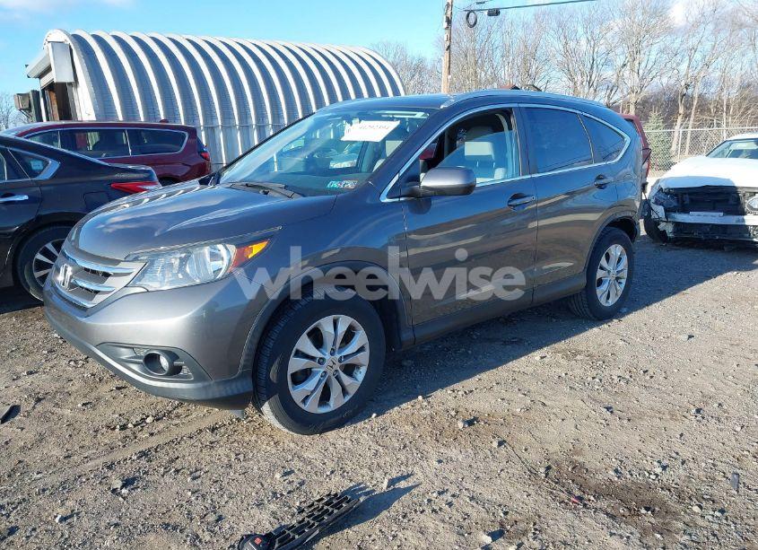 Photo 2 of 2013 Honda Cr-v EX-L (VIN 2HKRM4H78DH605672)