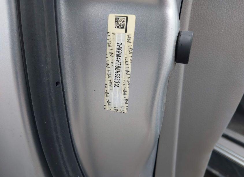 Photo 9 of 2014 Honda Cr-v EX-L (VIN 2HKRM4H78EH623316)